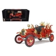 thumbnail image 1 of 1914 Ford Model T Fire Engine Red 1/18 Diecast Model by Road Signature, 1 of 3