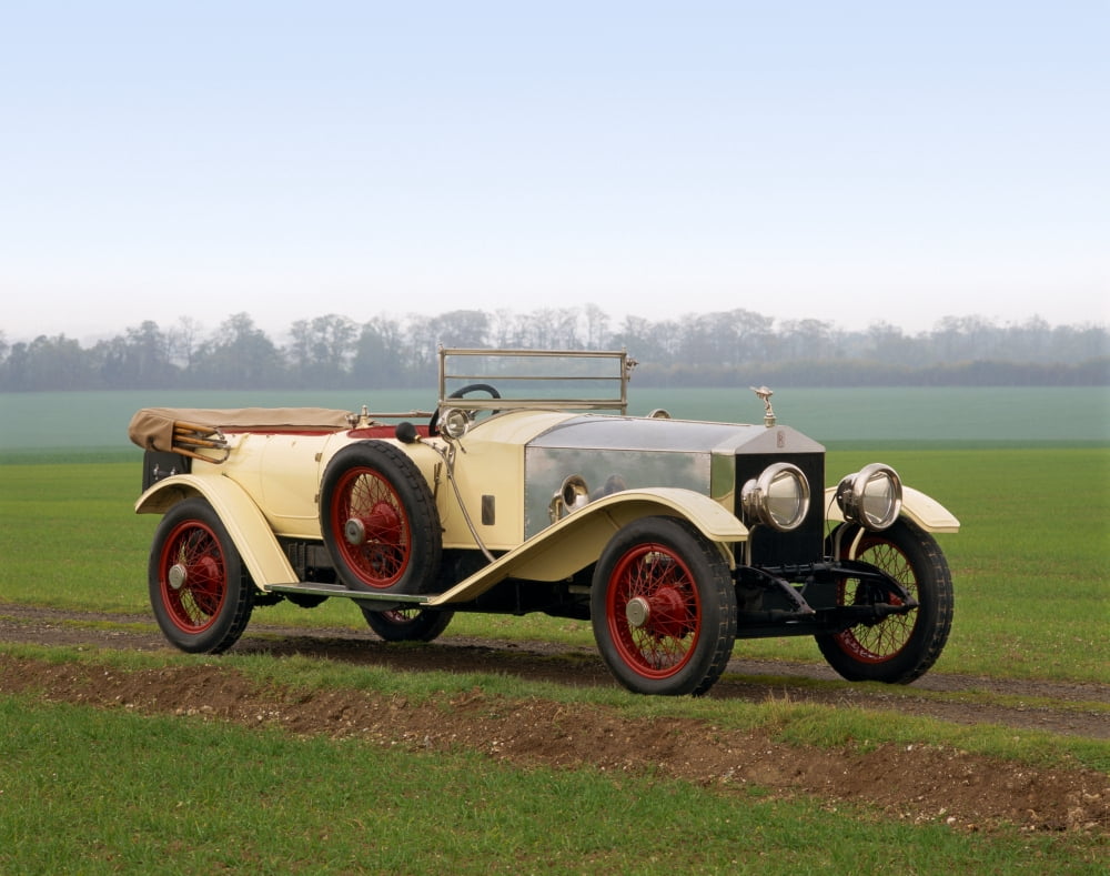 1914 Rolls Royce 4050 HP Silver Ghost Alpine Eagle Country of origin United Kingdom Canvas Art - Panoramic Images (22 x 28)