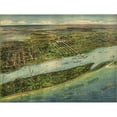 thumbnail image 1 of 1915 Aerial View Of West Palm Beach History (24 x 18), 1 of 2