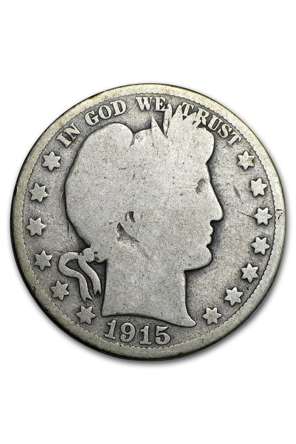 1915 Barber Half Dollar Good
