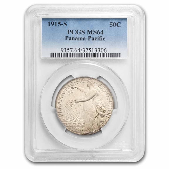 1915-S Panama-Pacific Half Dollar MS-64 PCGS