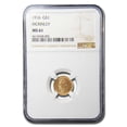 thumbnail image 1 of 1916 Gold $1.00 McKinley MS-61 NGC, 1 of 3