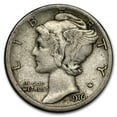thumbnail image 1 of 1916-S Mercury Dime Fine, 1 of 2