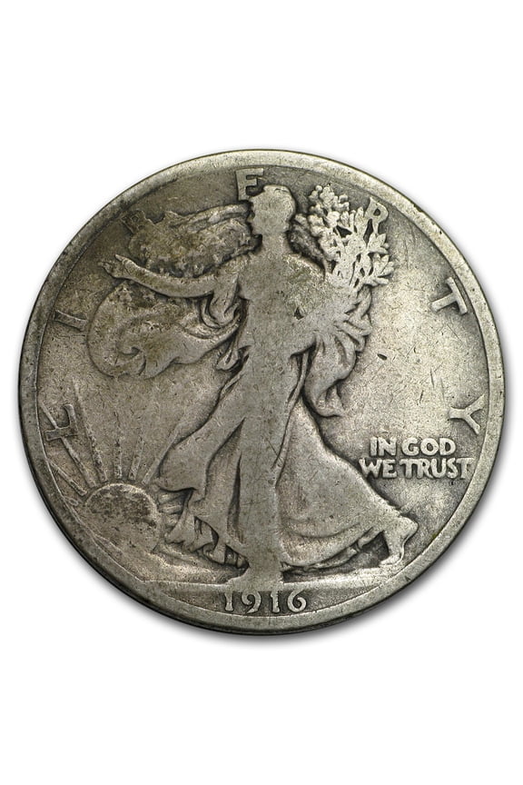 1916 Walking Liberty Half Dollar Good