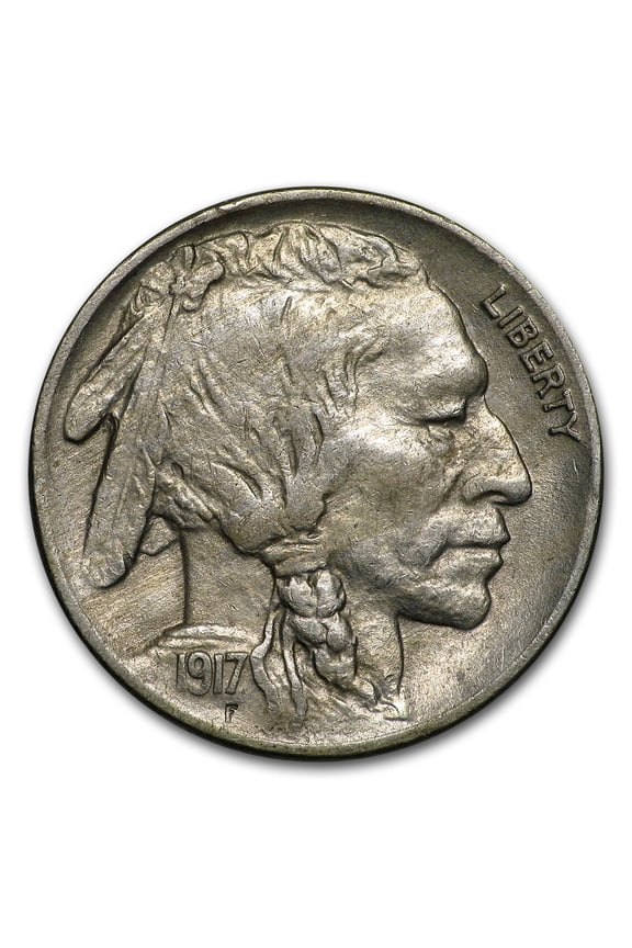 1917 Buffalo Nickel AU