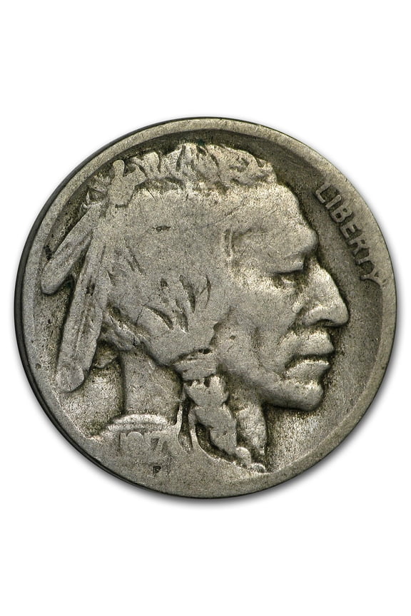 1917-D Buffalo Nickel Good