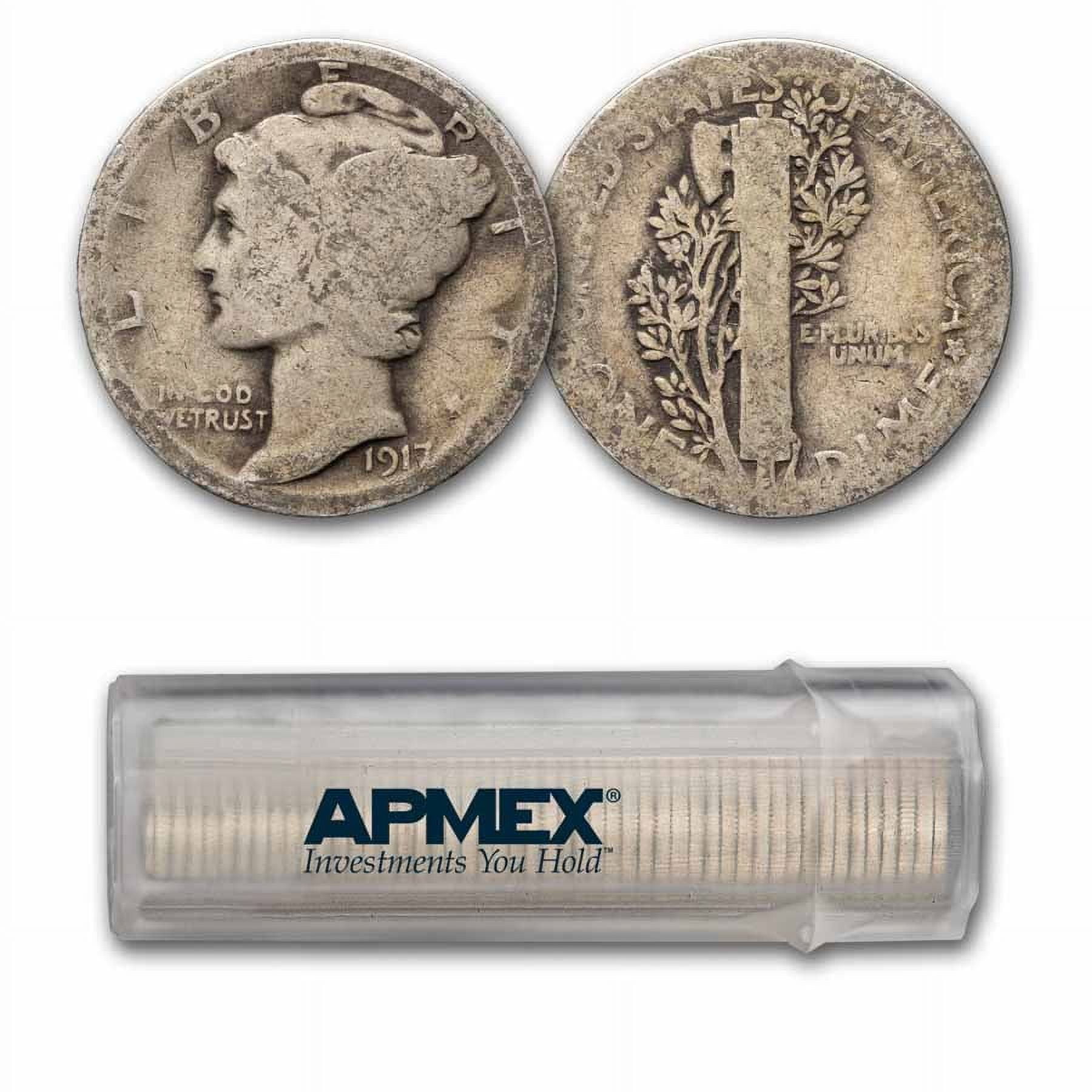 Mercury Dime Roll