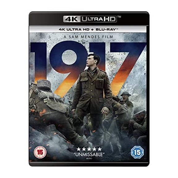 1917 (4K Ultra HD) Richard Madden John Hollingworth Mark Strong Adrian Scarborough Andrew Scott