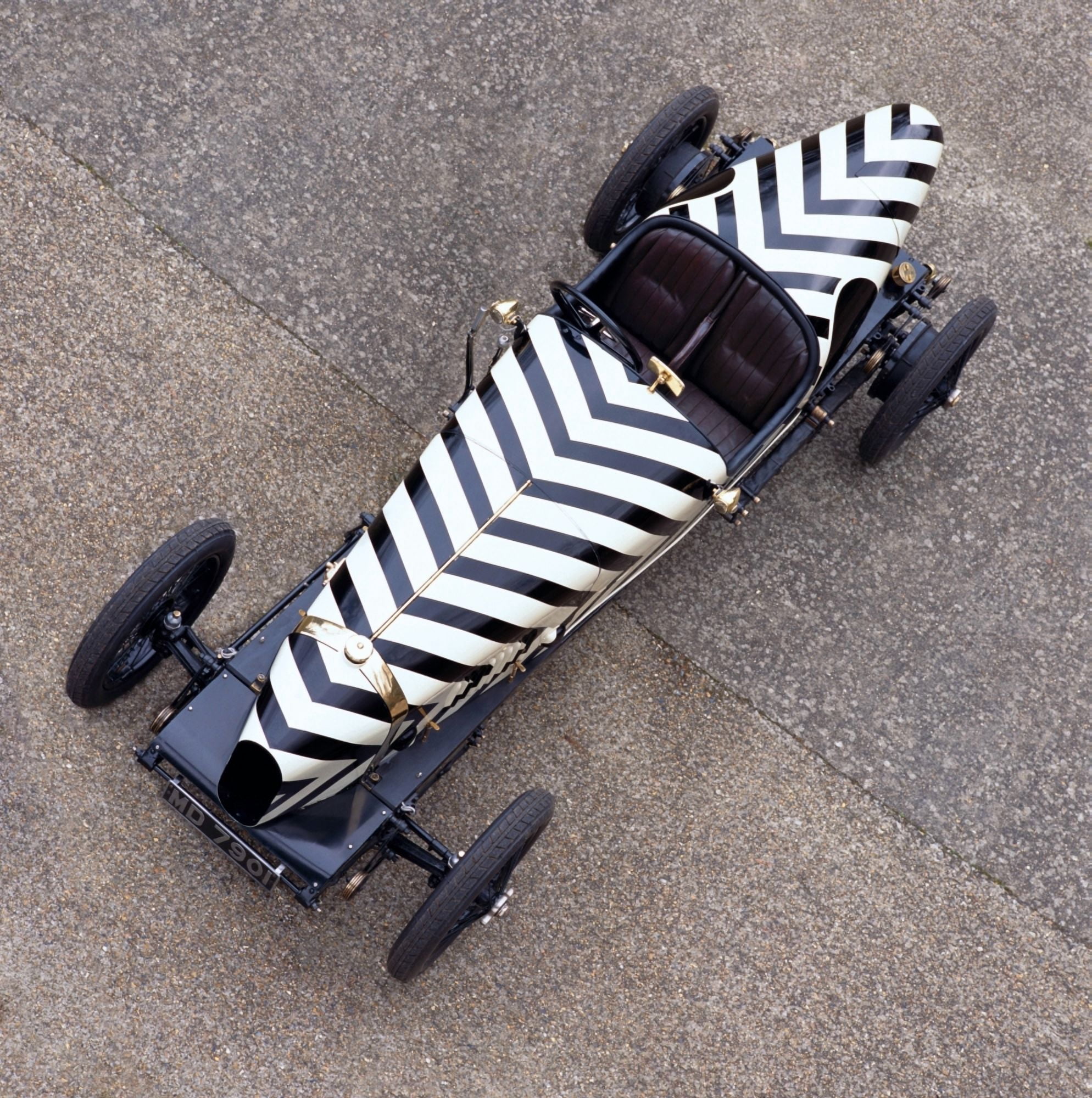 1918 Brooklands Straker-Squire X2 40 litre 6 cylinder racing two seater Developed 115 HP and a top speed of 110 mph Country of origin United Kingdom Canvas Art - Panoramic Images (24 x 24)