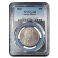 thumbnail image 1 of 1918 Lincoln Illinois Centennial Half Dollar MS-64 PCGS, 1 of 3