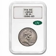 thumbnail image 1 of 1918 Lincoln Illinois Half Dollar MS-64 NGC CAC (Fatty Holder), 1 of 3