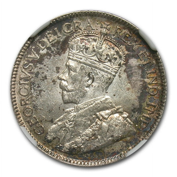 1919 Canada Silver 25 Cents MS-62 NGC