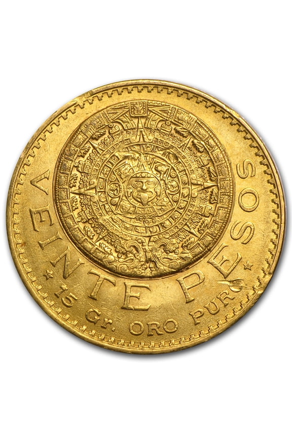 1919 Mexico Gold 20 Pesos XF