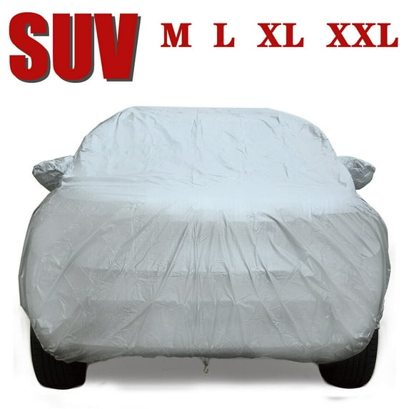 192"-201" XL Full Car SUV Cover for Outdoor Indoor Dust UV Resistant Sun Protection(201"L x 79"W x 71"H)