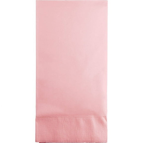 192 Count Bulk Pack Classic Pink 3 Ply Guest Towels
