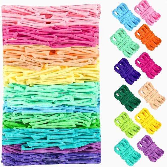192 Pcs of Pastel Weaving Loom Loops for Colorful Crafts, Ideal for Potholders and Loom Projects