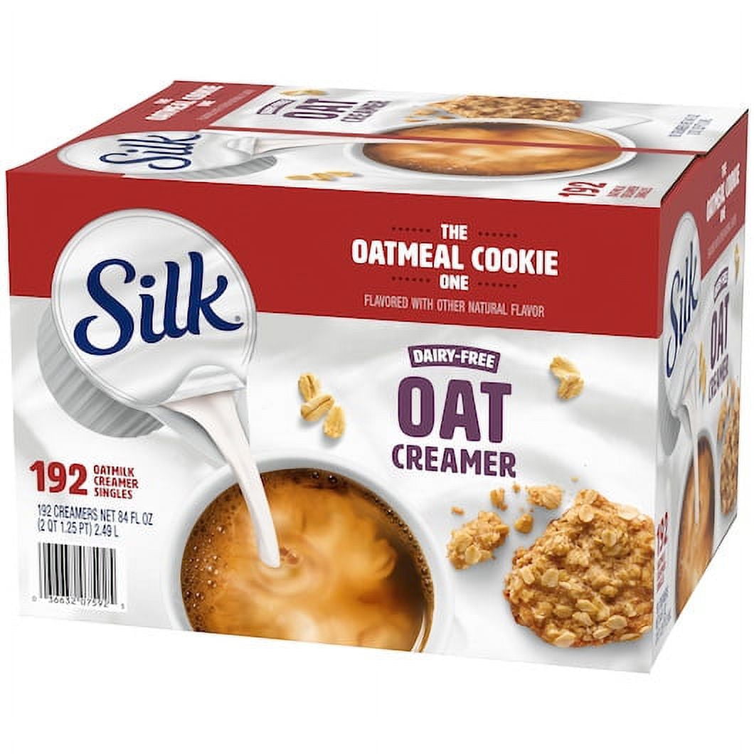 (192 Pack) Silk Oatmeal Cookie Creamer Cups