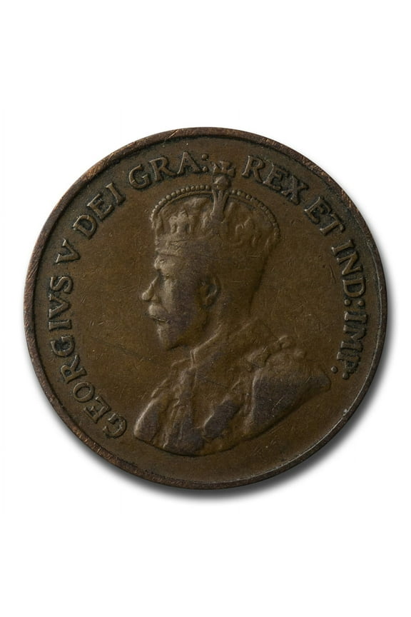 1920-1936 Canada Small Cent George V Avg Circ