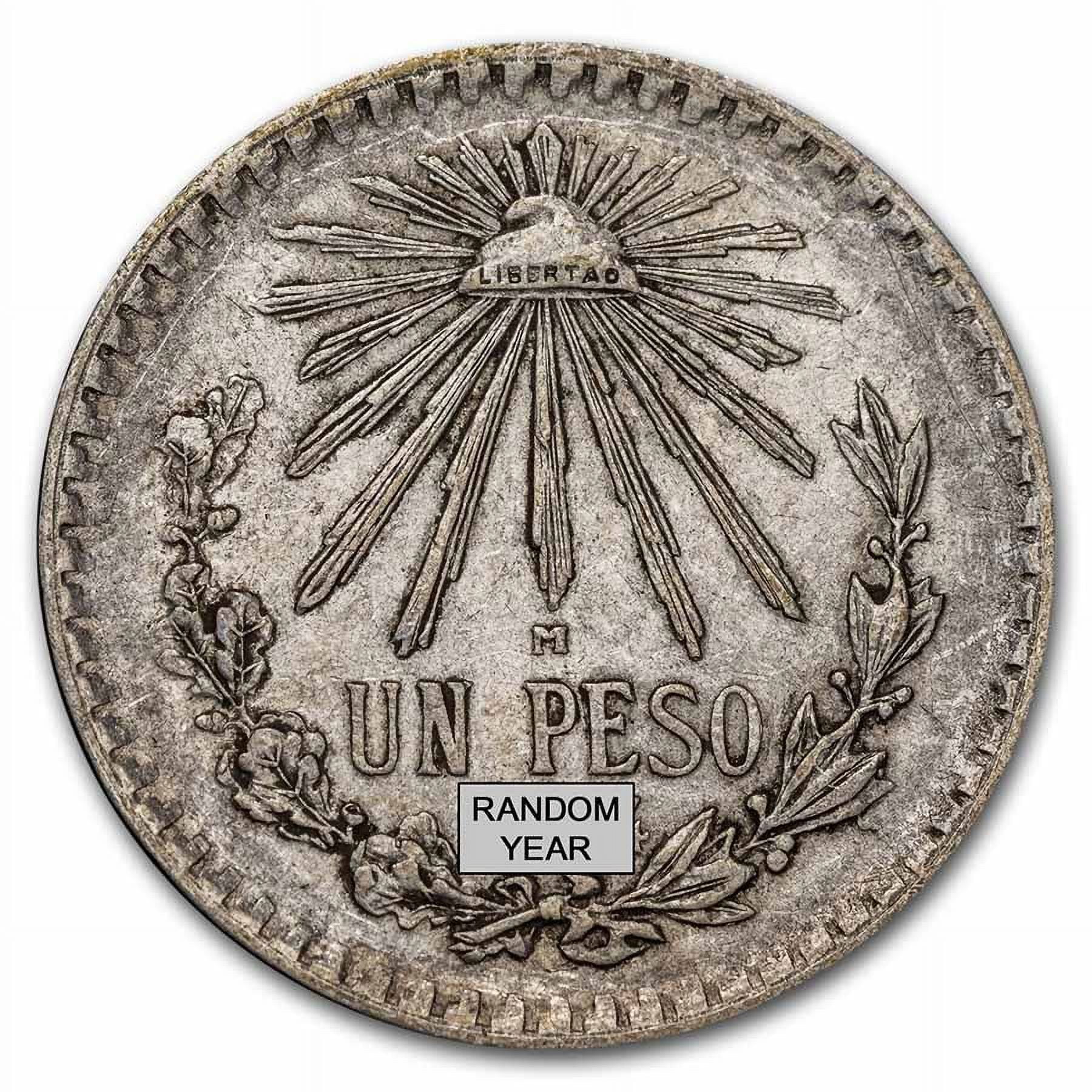 1904年 メキシコ銀貨 Cap and Rays Peso 自由の帽子 1ペソ 1904年 メキシコ銀貨 Cap and Rays Peso 自由の帽子 1ペソ 1904