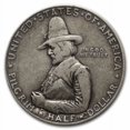 thumbnail image 1 of 1920 Pilgrim Tercentenary Half VF, 1 of 2