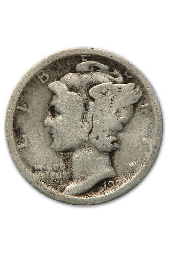 1920-S Mercury Dime Good/VG