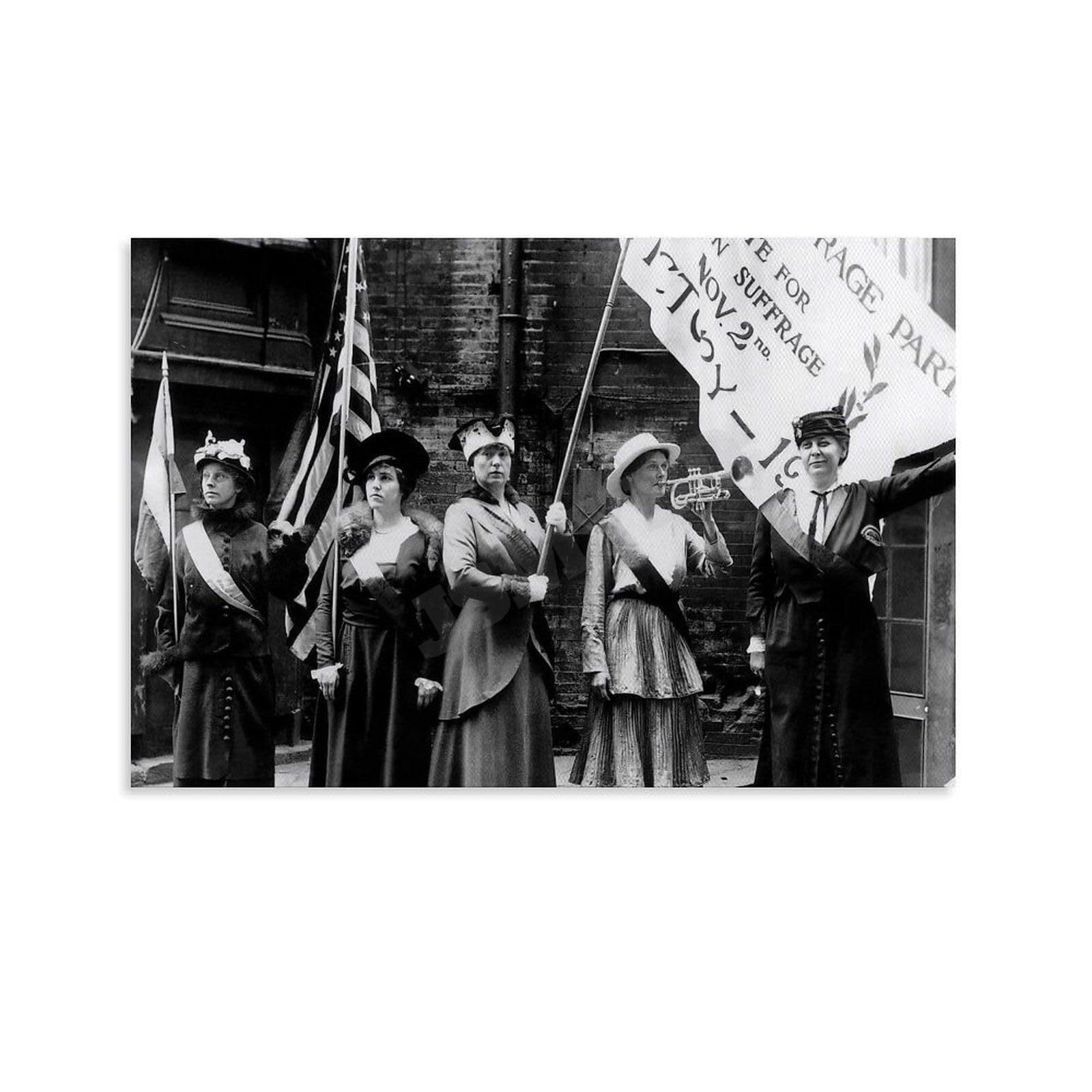 1920 Women's Suffrage Art Poster National Women's History Month Gift ...