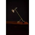 thumbnail image 1 of 1920's Century Stilnovo Table Lamps Italian Enamel Glossy Black Hand Made Study, 1 of 5
