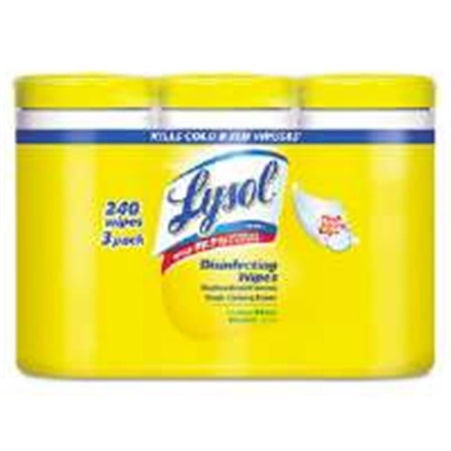 19200-84251 Disinfecting Wipes - Lemon and Lime Blossom - 7 x 8