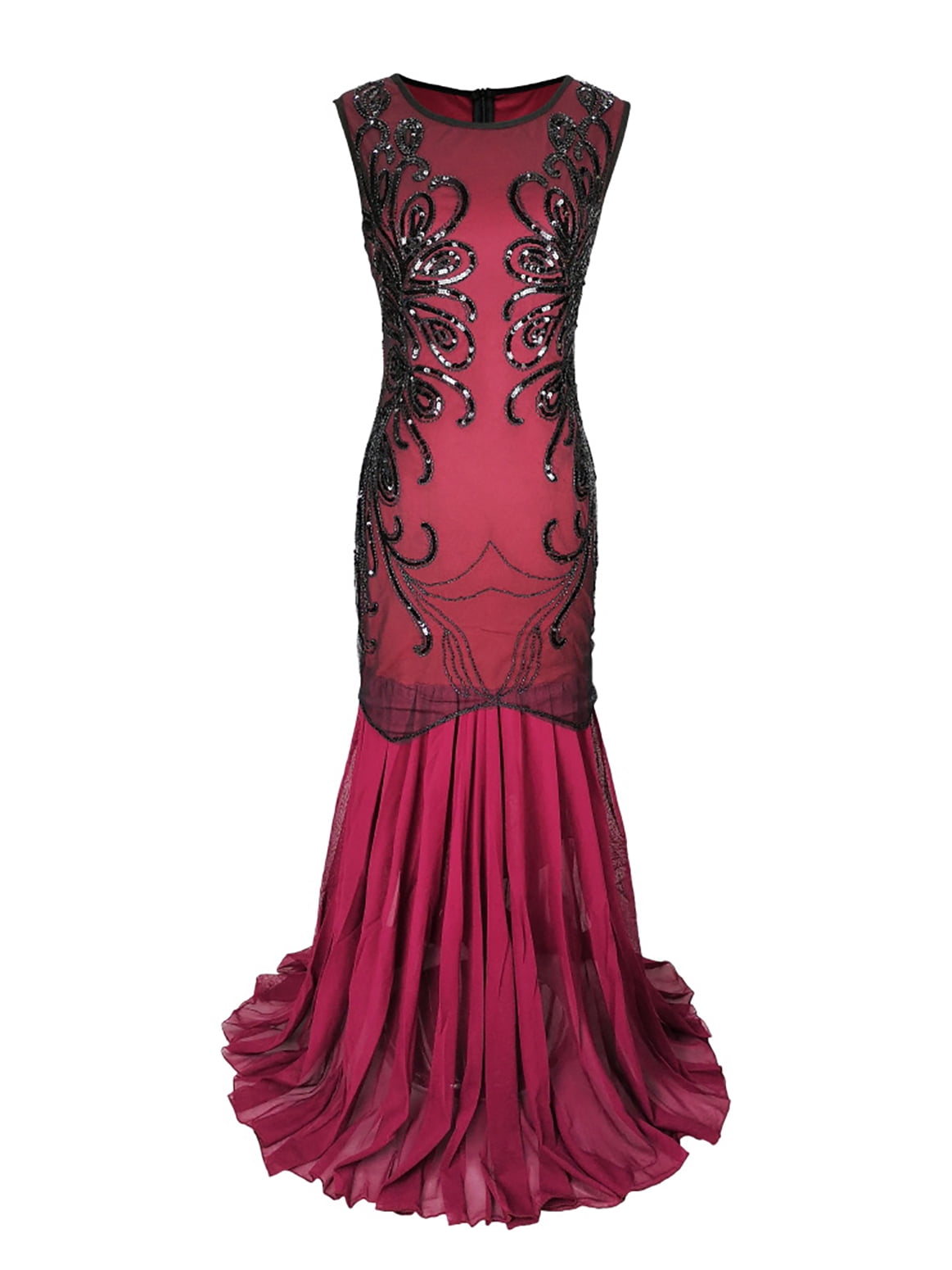 1920S Sequin Flapper Gown 1920S Bridesmaid Dresses Mother Of The