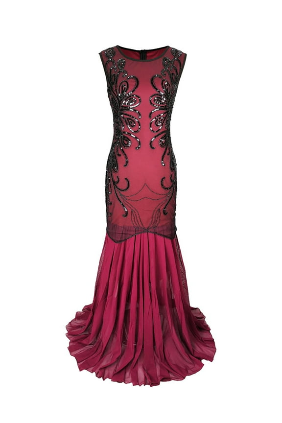 1920S Sequin Flapper Gown 1920S Bridesmaid Dresses Mother Of The Bride Dresses