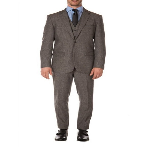 1920s 1910s Peak Blinder Custom Vested Suit Vintage Slim Fitted Blazer And Pants And Vest Grey