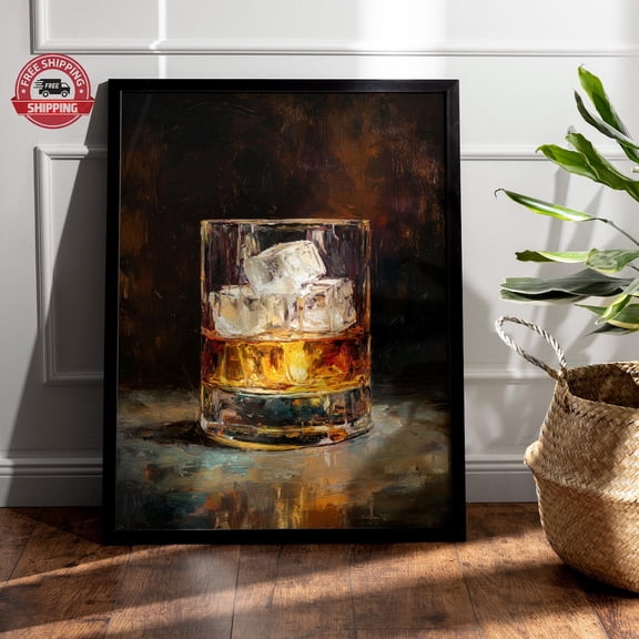 1920s Bar Vintage Speakeasy Decor, Unframed Poster
