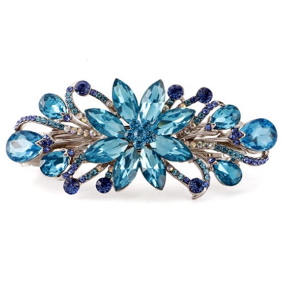 1920s Delicate Rhinestones Fascinator for Women Flapper Headpiece Flower
