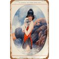 thumbnail image 2 of 1925 La Vie Parisienne Fisherman And Mermaid France Travel Poster Reproduction 2 of 4