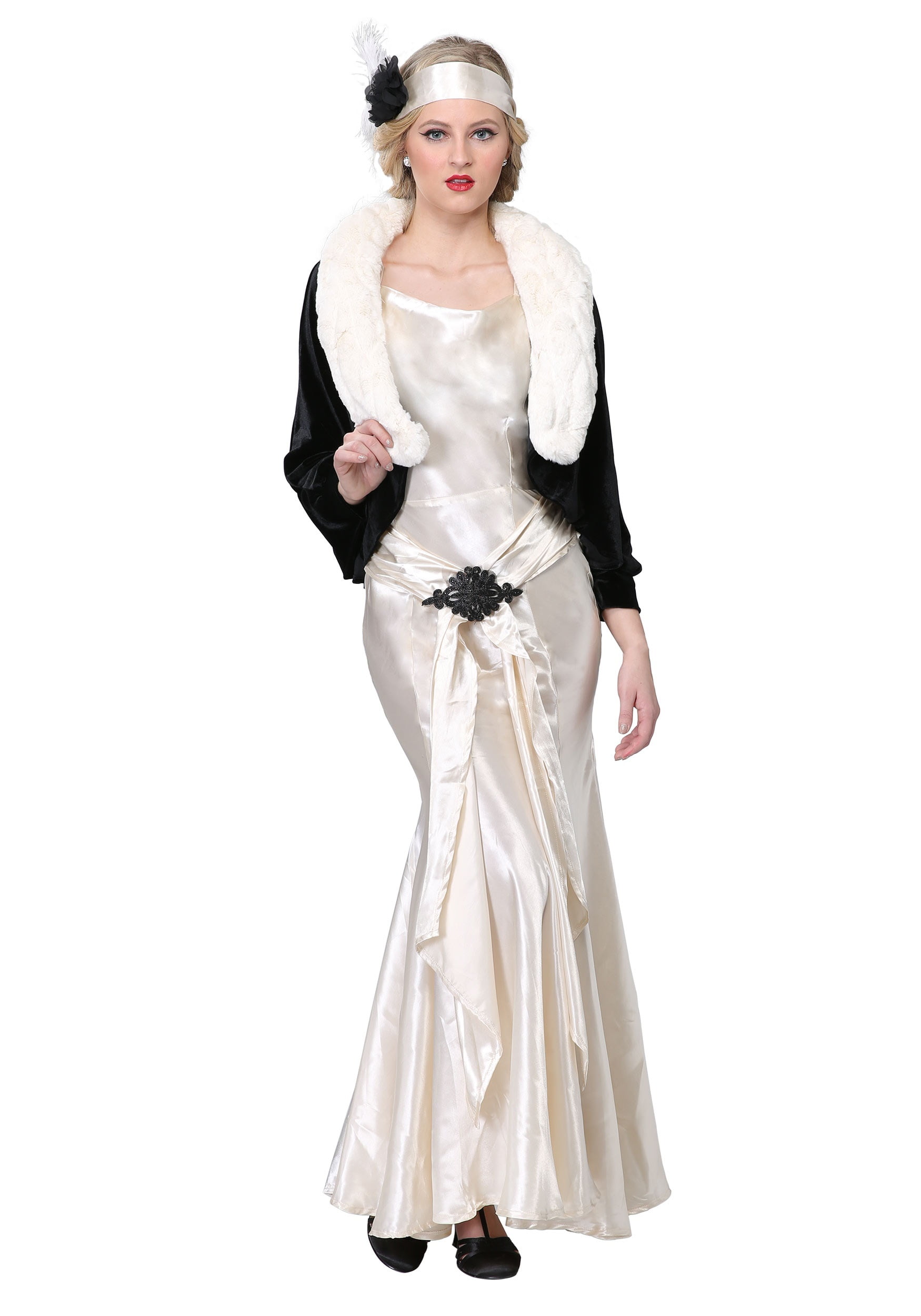 1920s fancy cheap dress female
