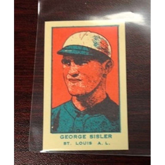 1920s Strip Cards Reprint George Sisler Browns 1 Card Team Set Near NM-MT to NM-MT Condtion