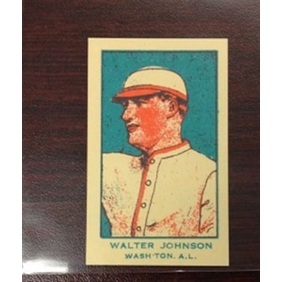 1920s Strip Cards Reprint Walter Johnson Washington Senators 1 Card Team Set Near NM-MT to NM-MT Condtion