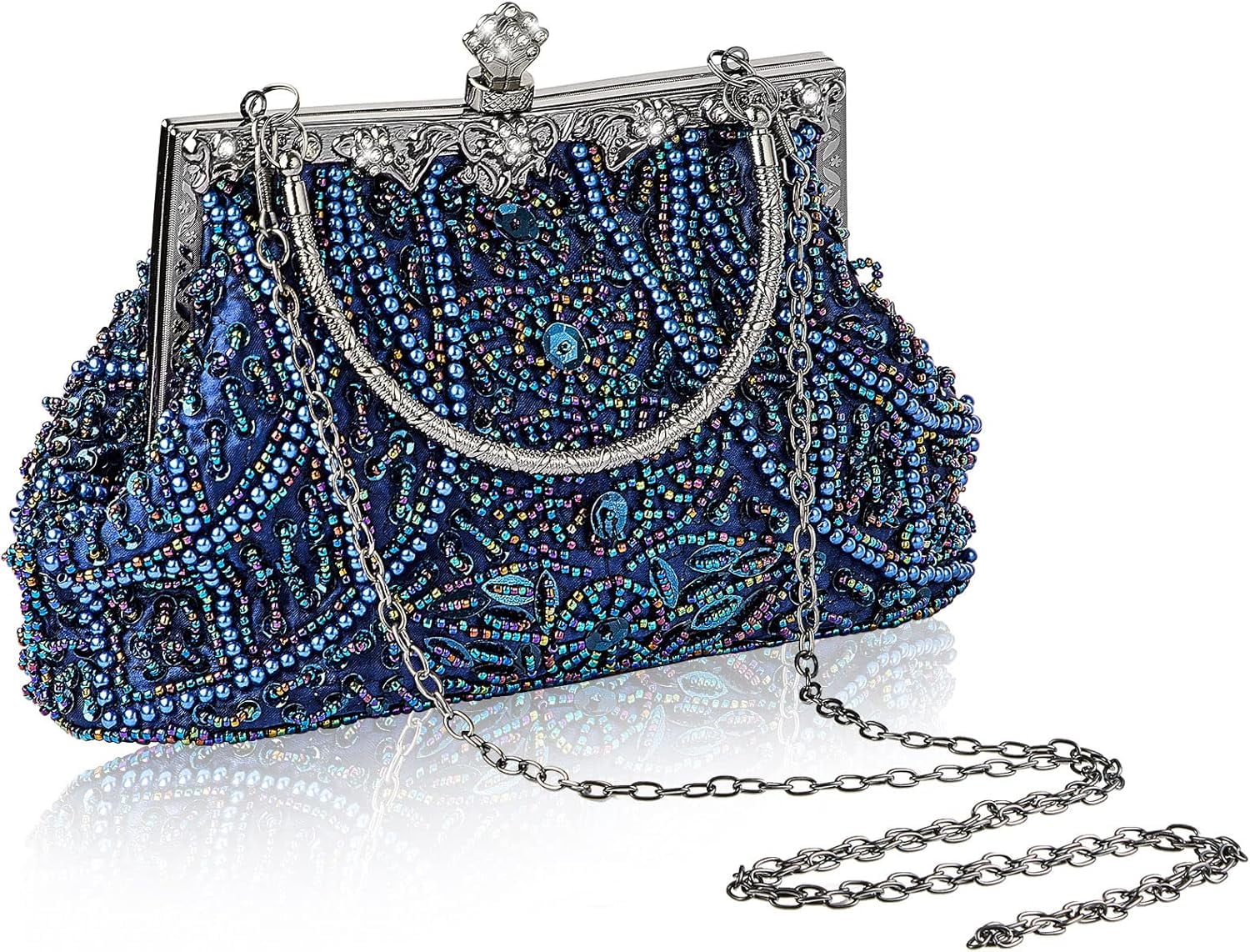 Clutch Purses For Women Wedding Amylove 1920s Vintage Beaded