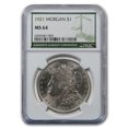 thumbnail image 1 of 1921 Morgan Dollar MS-64 NGC (Green Label), 1 of 3