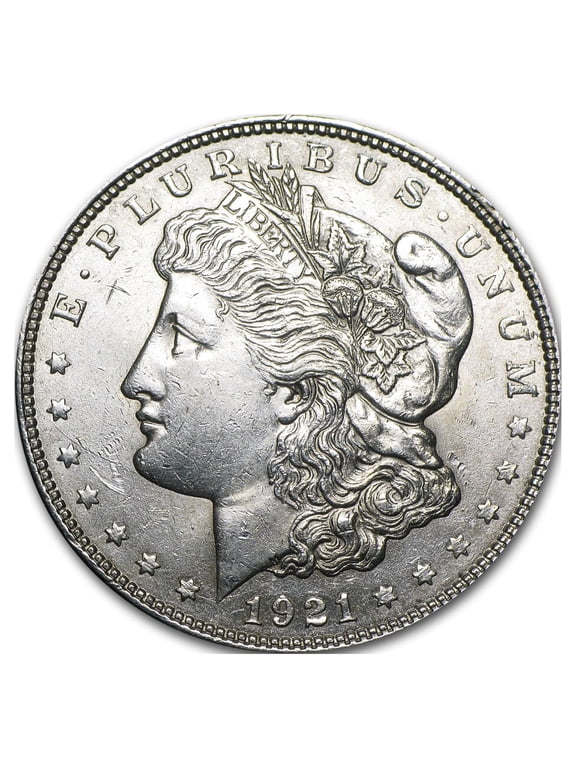 1921 P, D, or S Mint Morgan Silver Dollar Coin AU (Random)
