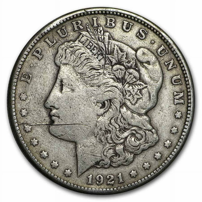 1921 P, D, or S Morgan Silver Dollar Cull (Random), Women's, Size: Small