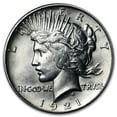 thumbnail image 1 of 1921 Peace Dollar BU Details (High Relief, Cleaned/Stained), 1 of 2