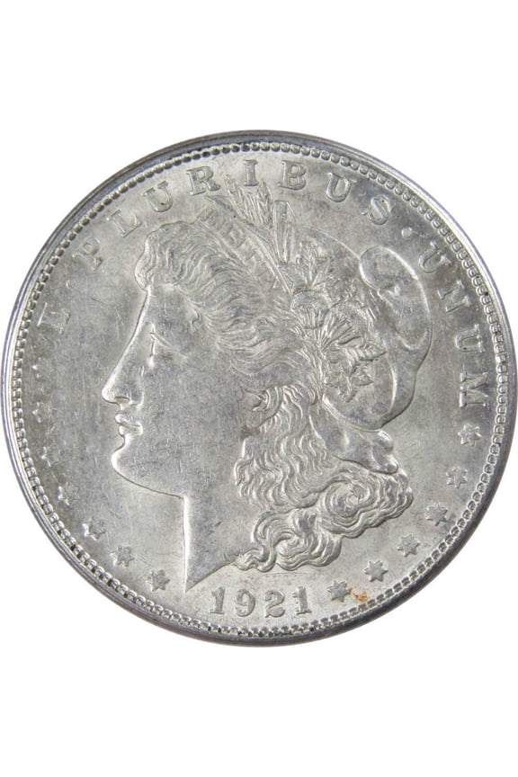 1921 S Morgan Dollar AU About Uncirculated 90% Silver $1 US Coin Collectible