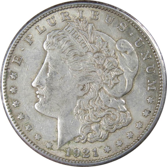 1921 S Morgan Dollar XF EF Extremely Fine 90% Silver $1 US Coin Collectible