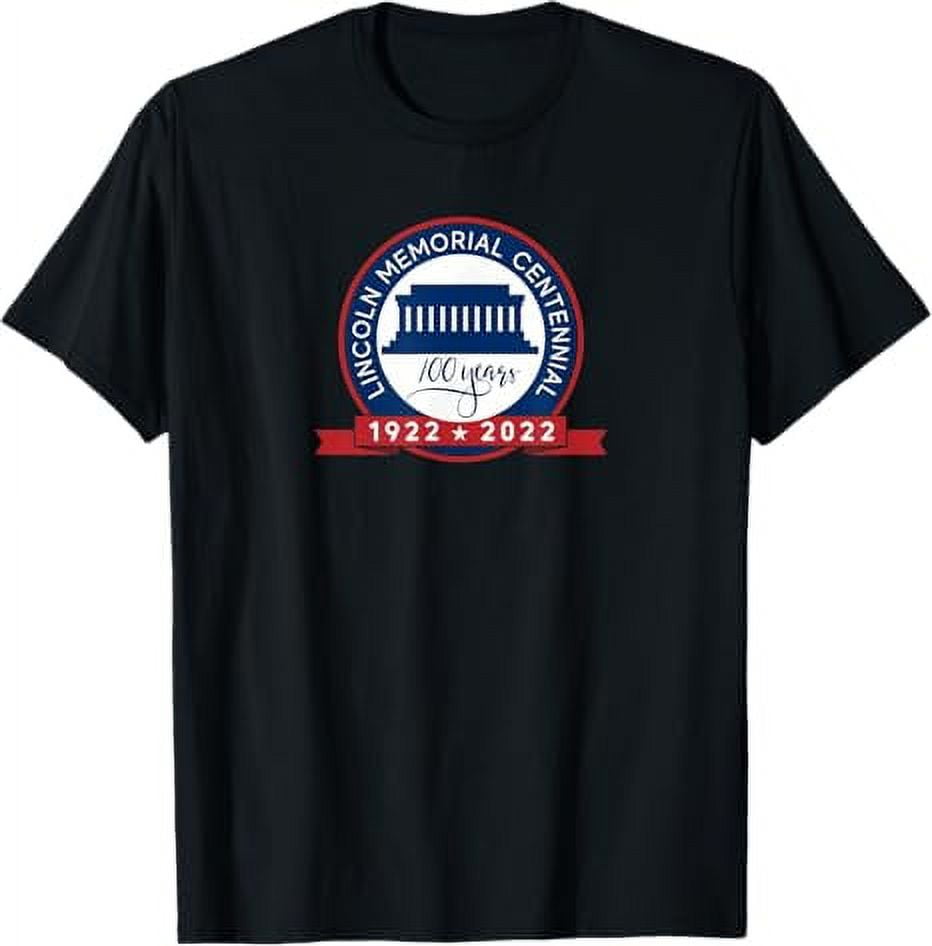 1922 2022 100th Anniversary Logo Lincoln Memorial Centennial TShirt