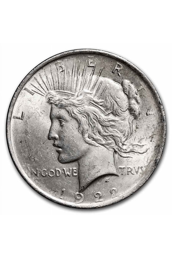 1922 Peace Dollar AU