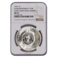 thumbnail image 1 of 1922 Peace Dollar MS-64 NGC (Counterstamped 1978 Camp David), 1 of 3