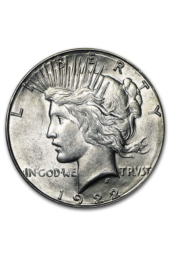 1922-S Peace Dollar AU