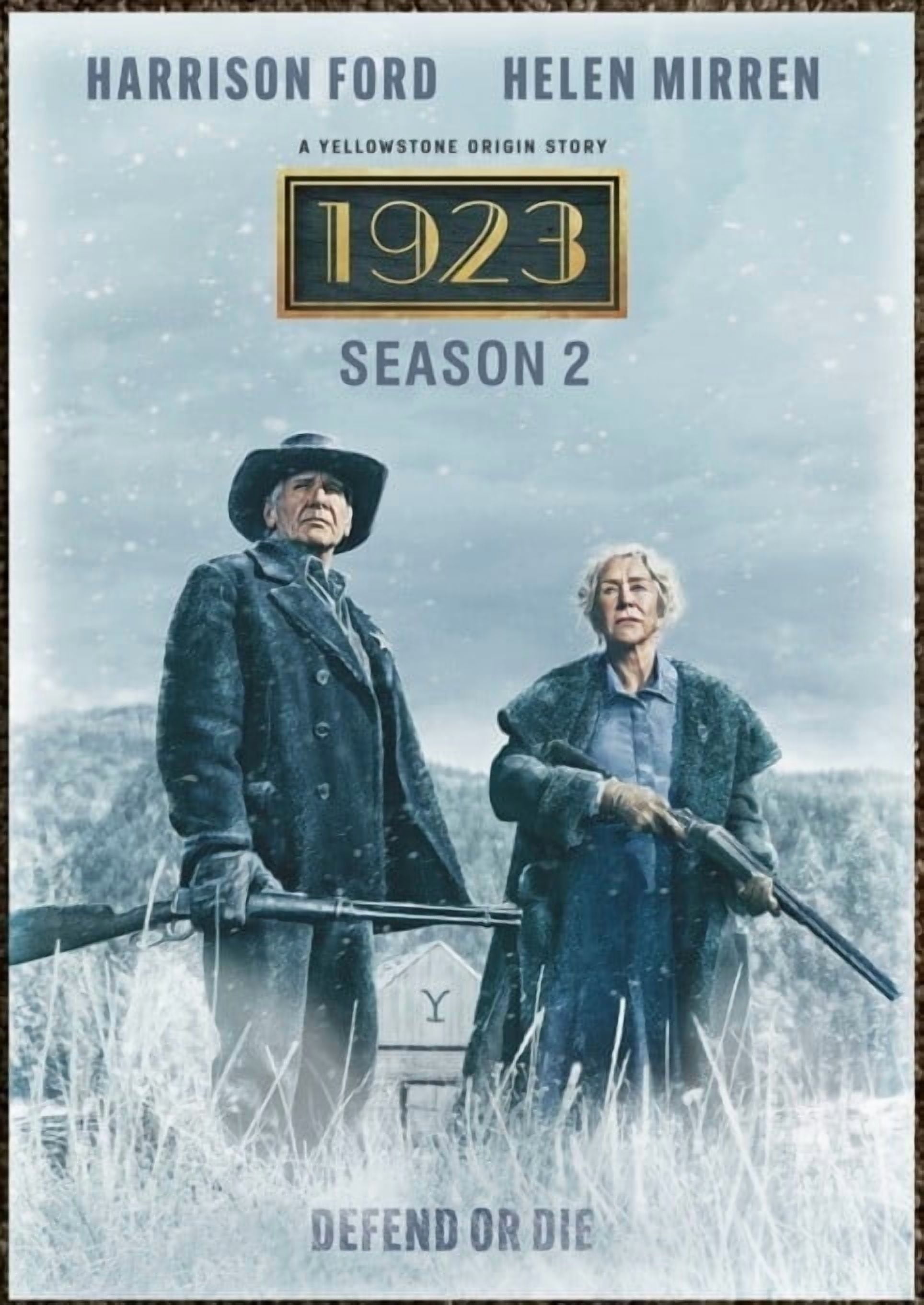 Paramount+, 1923: A Yellowstone Origin Story Season 2 DVD, Drama