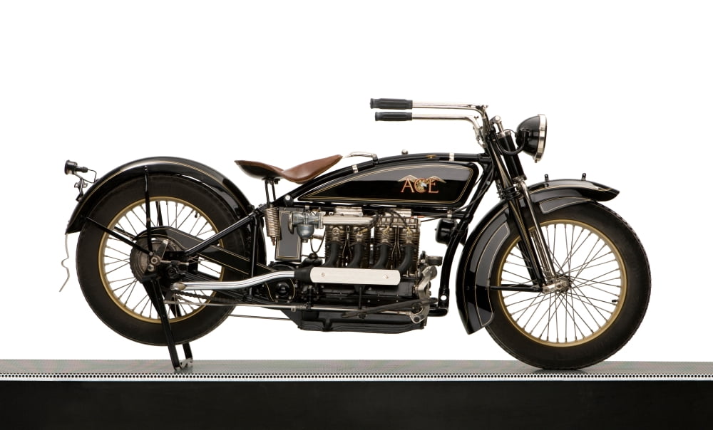 1923 Ace Four motorcycle Canvas Art - Panoramic Images (24 x 40)